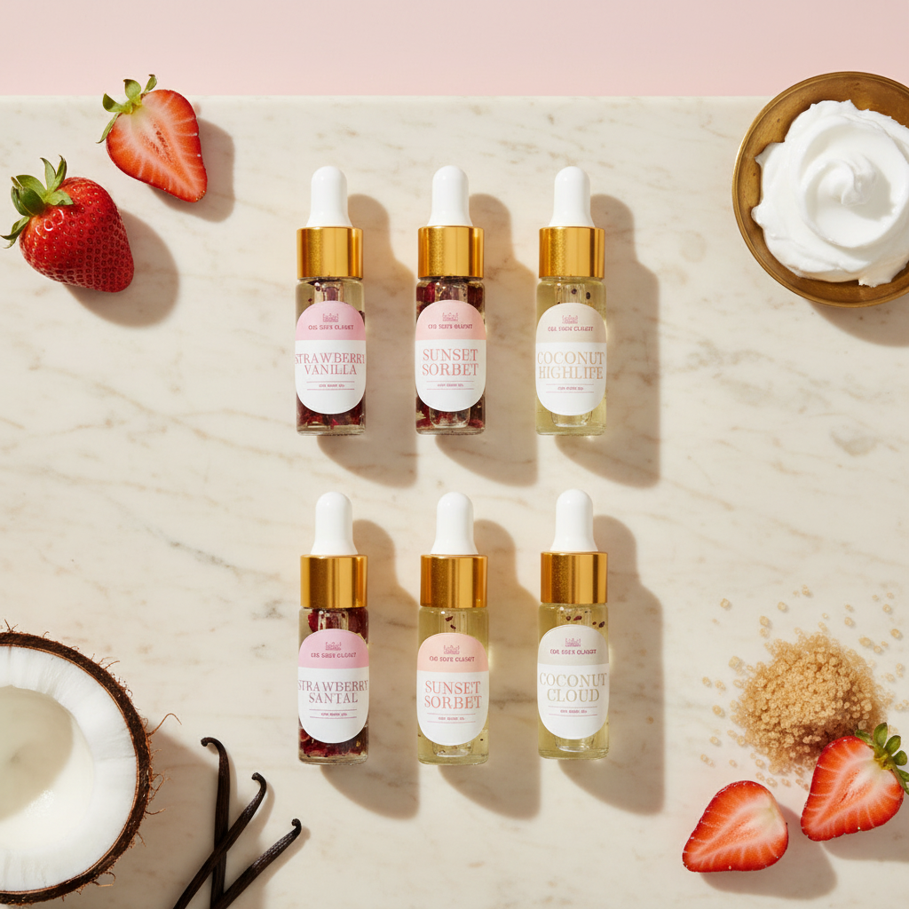 Strawberry Coconut 6 Sample Bundle