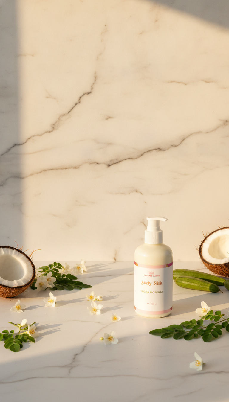 Cocoa Moringa Body Silk Lotion