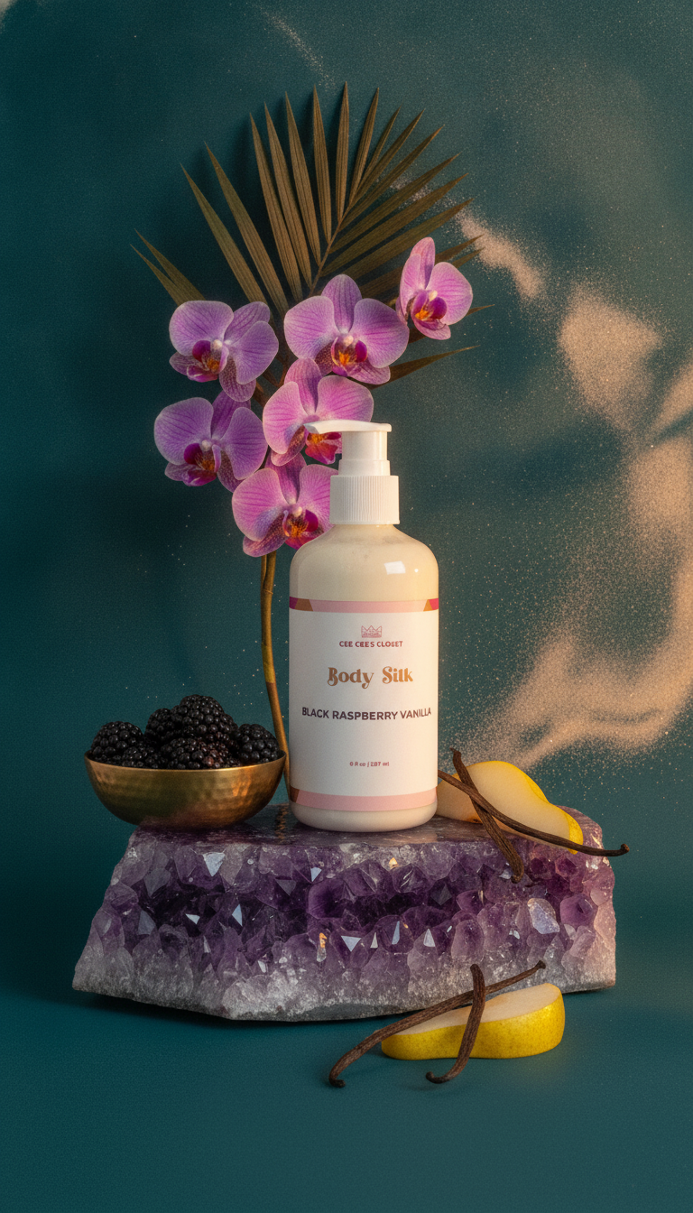 Black Raspberry Vanilla Body Silk Lotion