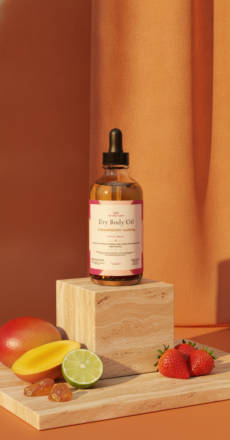 Strawberry Santal Dry Body Oil