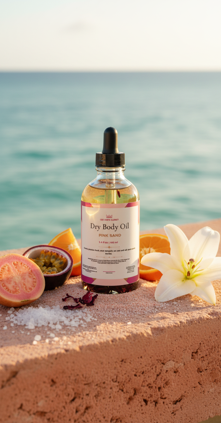 Pink Sand Dry Body Oil