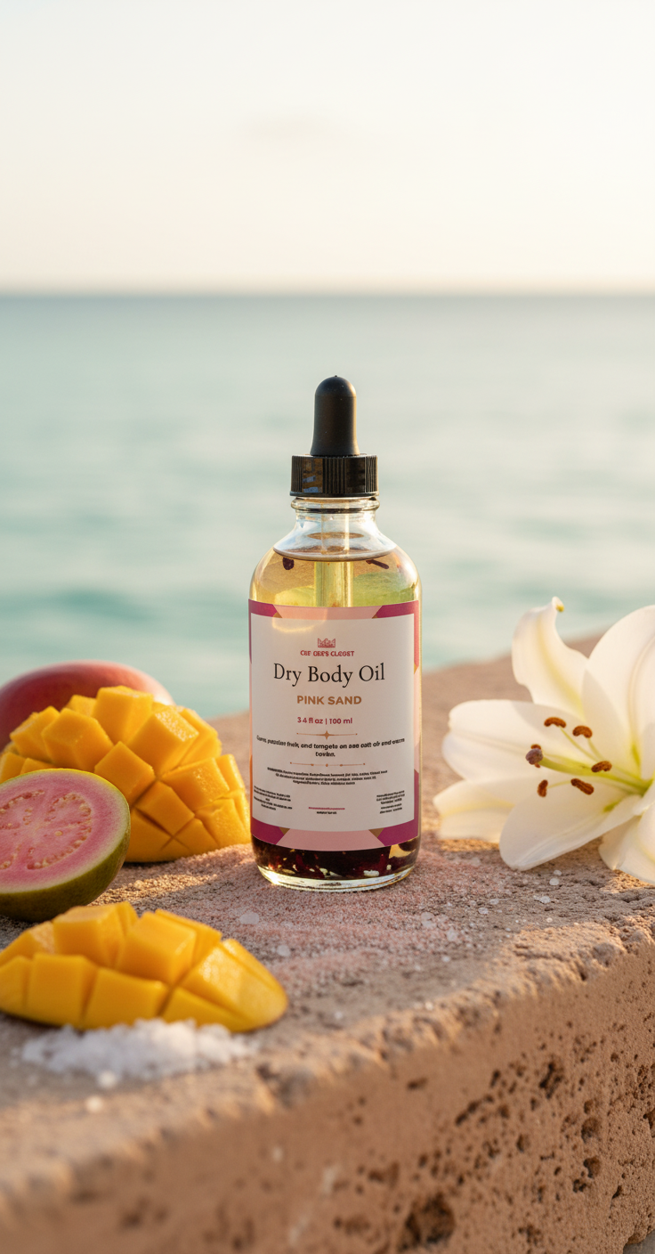 Pink Sand Dry Body Oil
