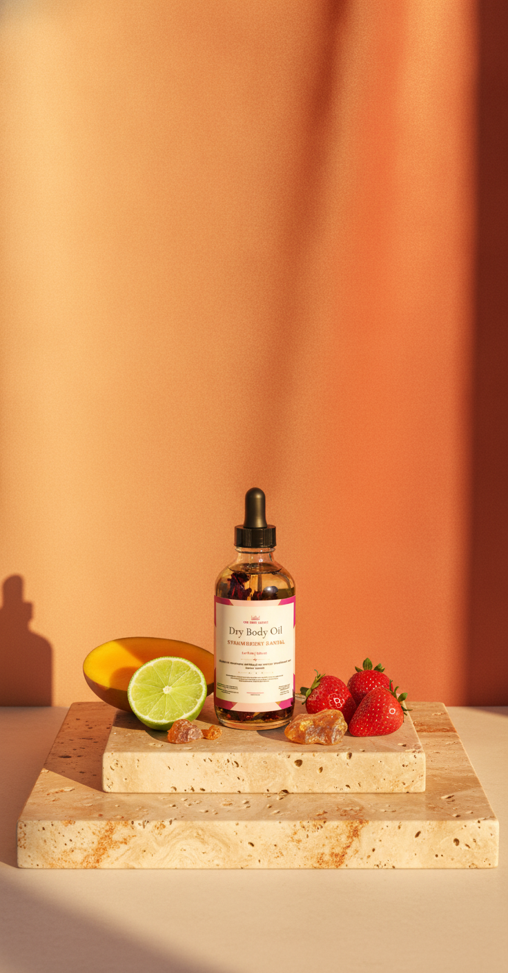 Strawberry Santal Dry Body Oil