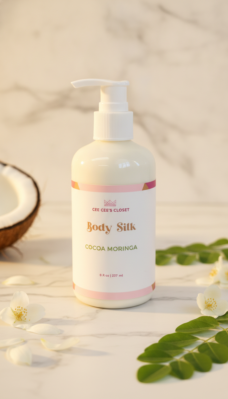 Cocoa Moringa Body Silk Lotion