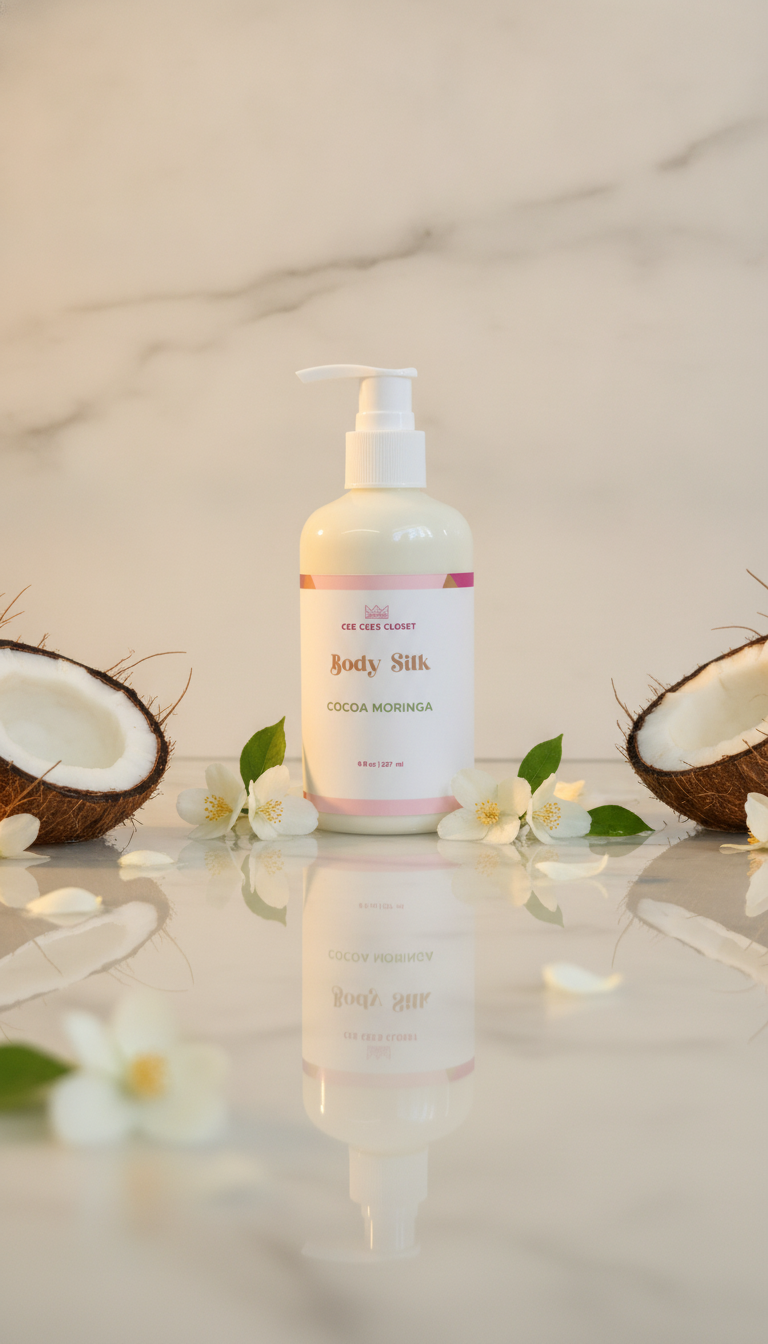 Cocoa Moringa Body Silk Lotion