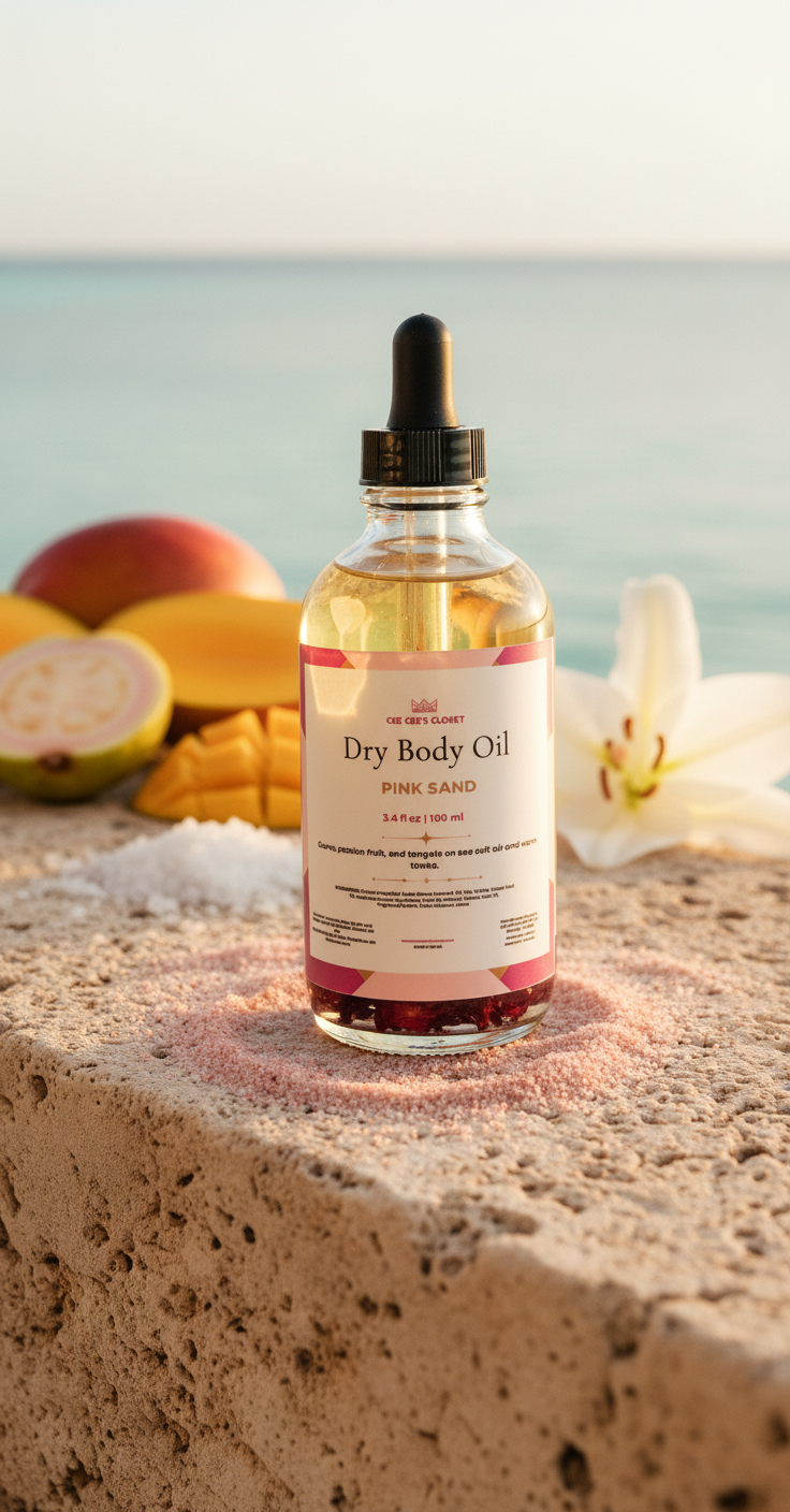 Pink Sand Dry Body Oil