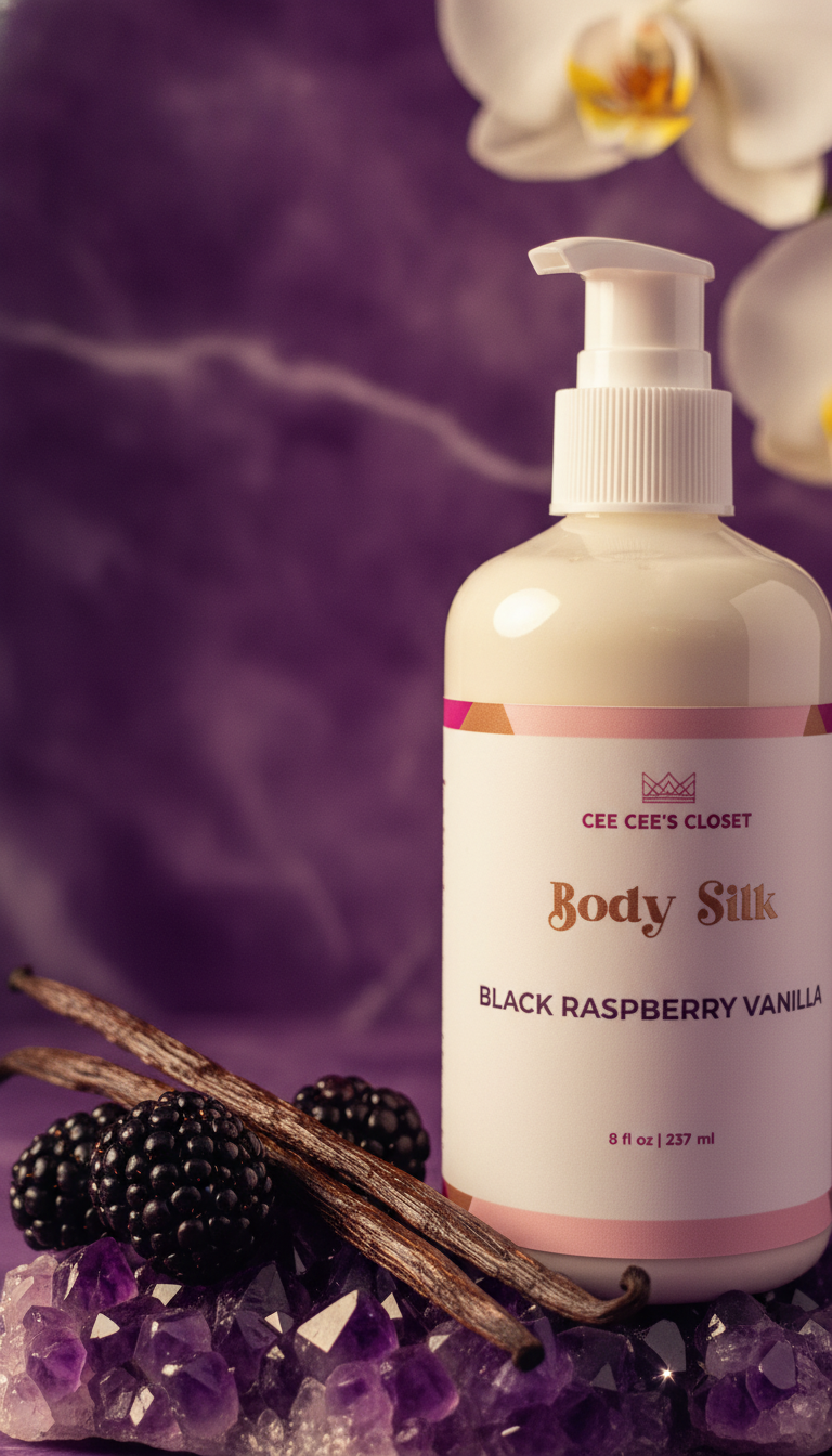 Black Raspberry Vanilla Body Silk Lotion