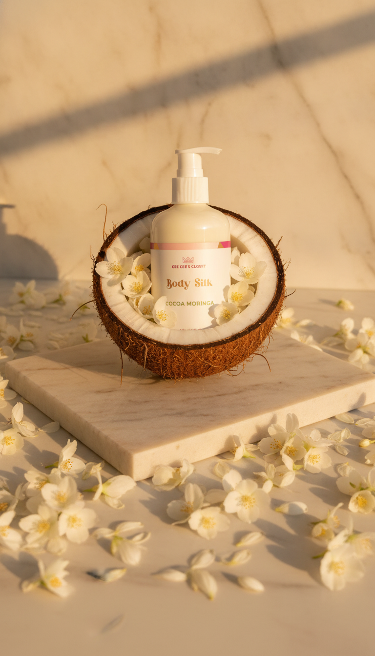 Cocoa Moringa Body Silk Lotion