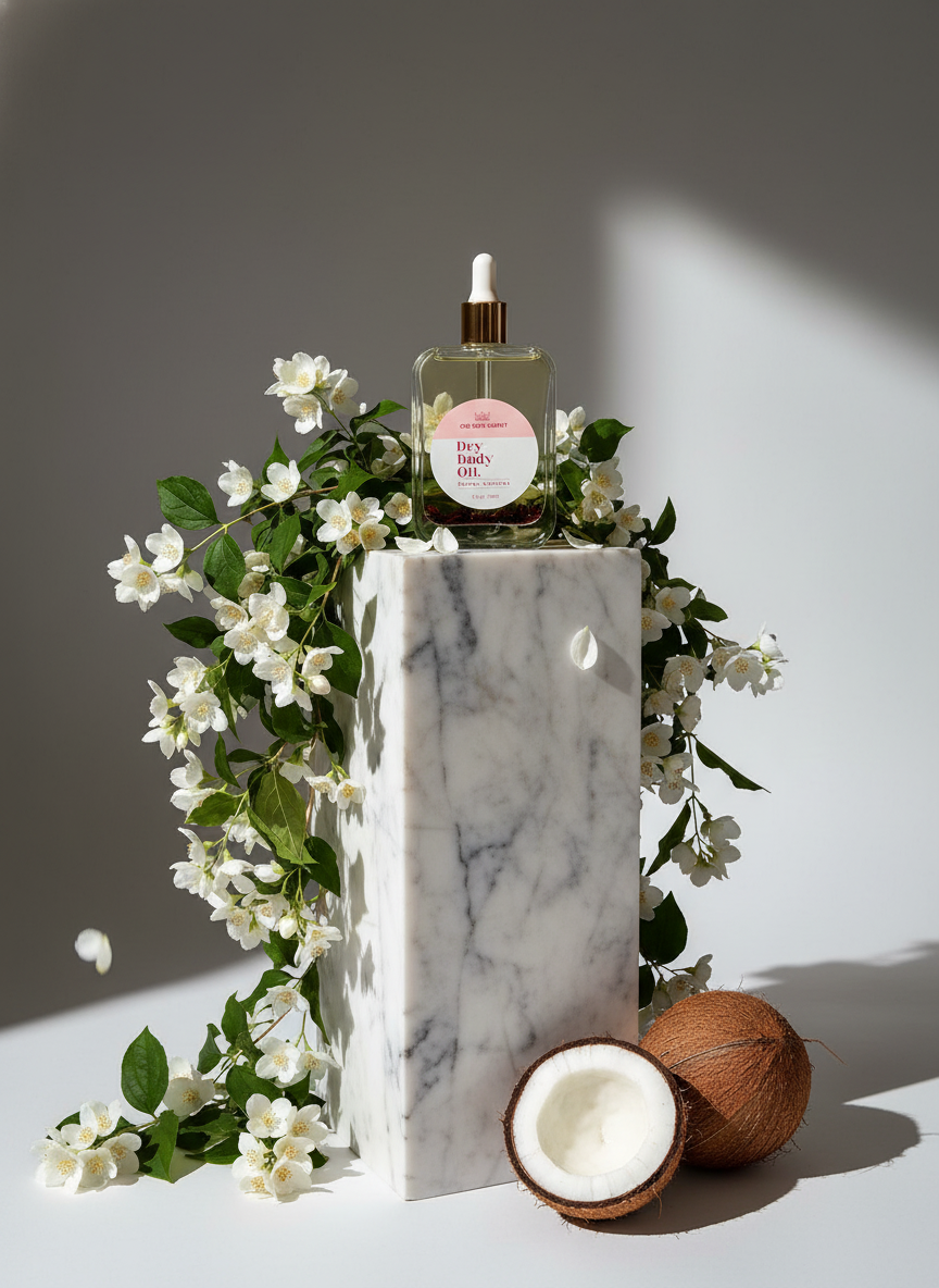 Cocoa Moringa Scented Dry Body Oil