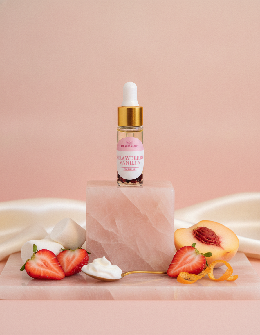 Strawberry Vanilla Dry Body Oil