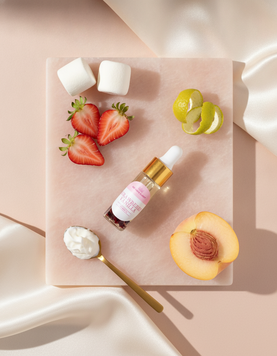 Strawberry Vanilla Dry Body Oil