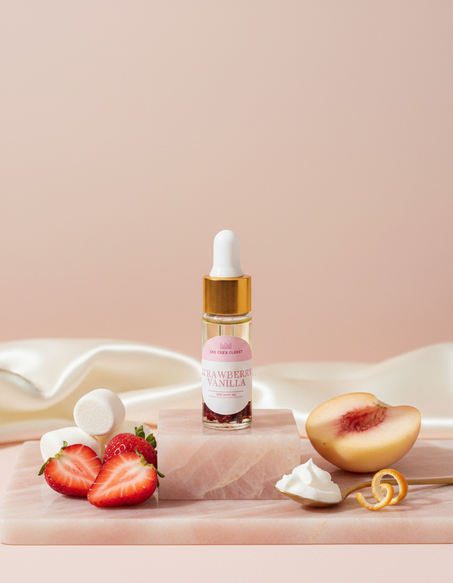 Strawberry Vanilla Dry Body Oil