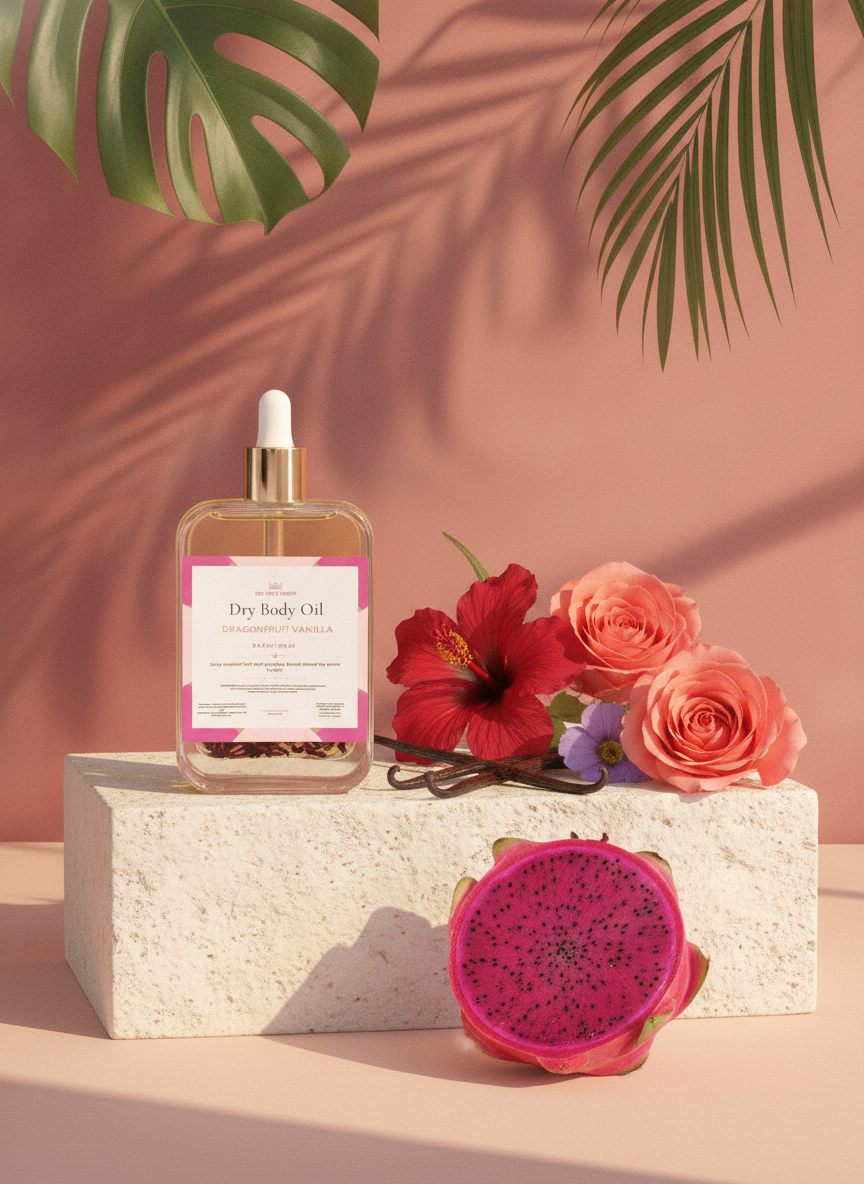 Dragonfruit Vanilla Dry Body Oil