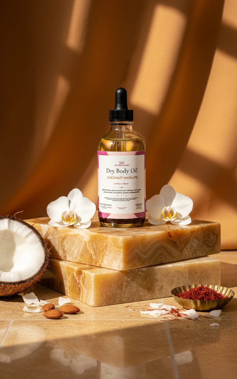Coconut Highlife Dry Body Oil