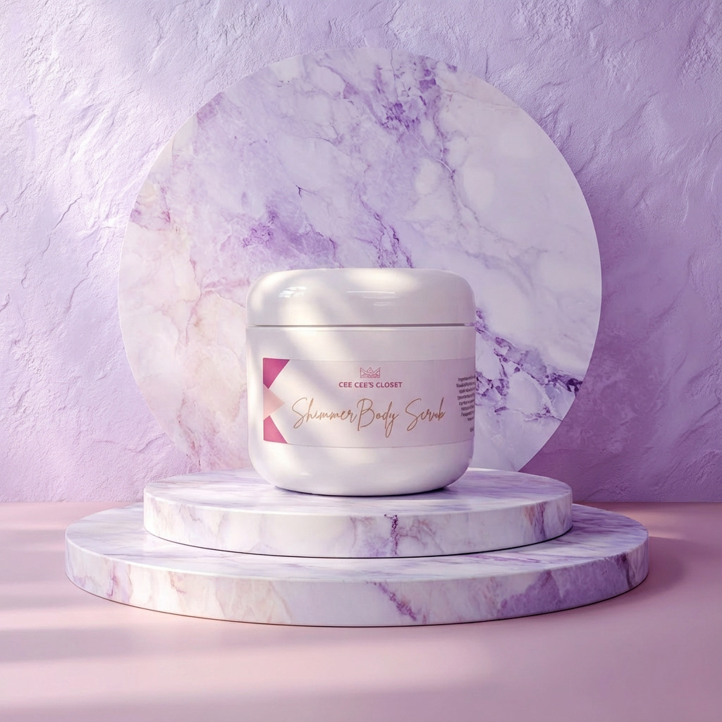 Black Raspberry Vanilla Shimmer Body Scrub