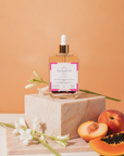 Peach Scented Dry Body Oil