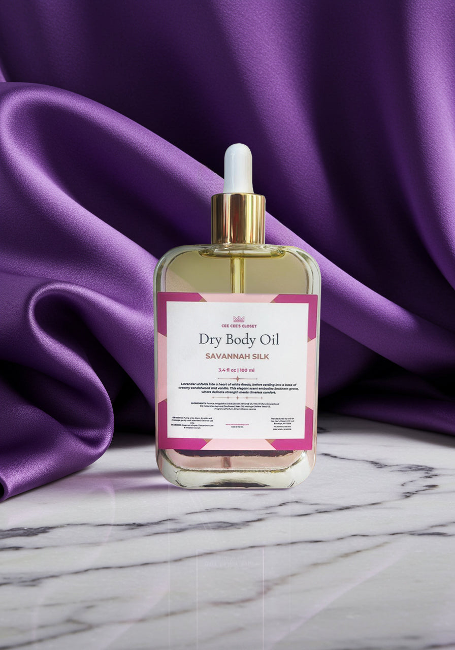 Savannah Silk Dry Body Oil – Cee Cee's Closet NYC