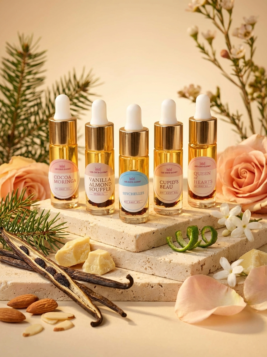 Scented Dry Body Oil Bundles – Cee Cee's Closet NYC