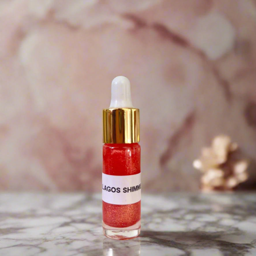 Lagos Pink Shimmer Dry Body Oil – Cee Cee's Closet NYC