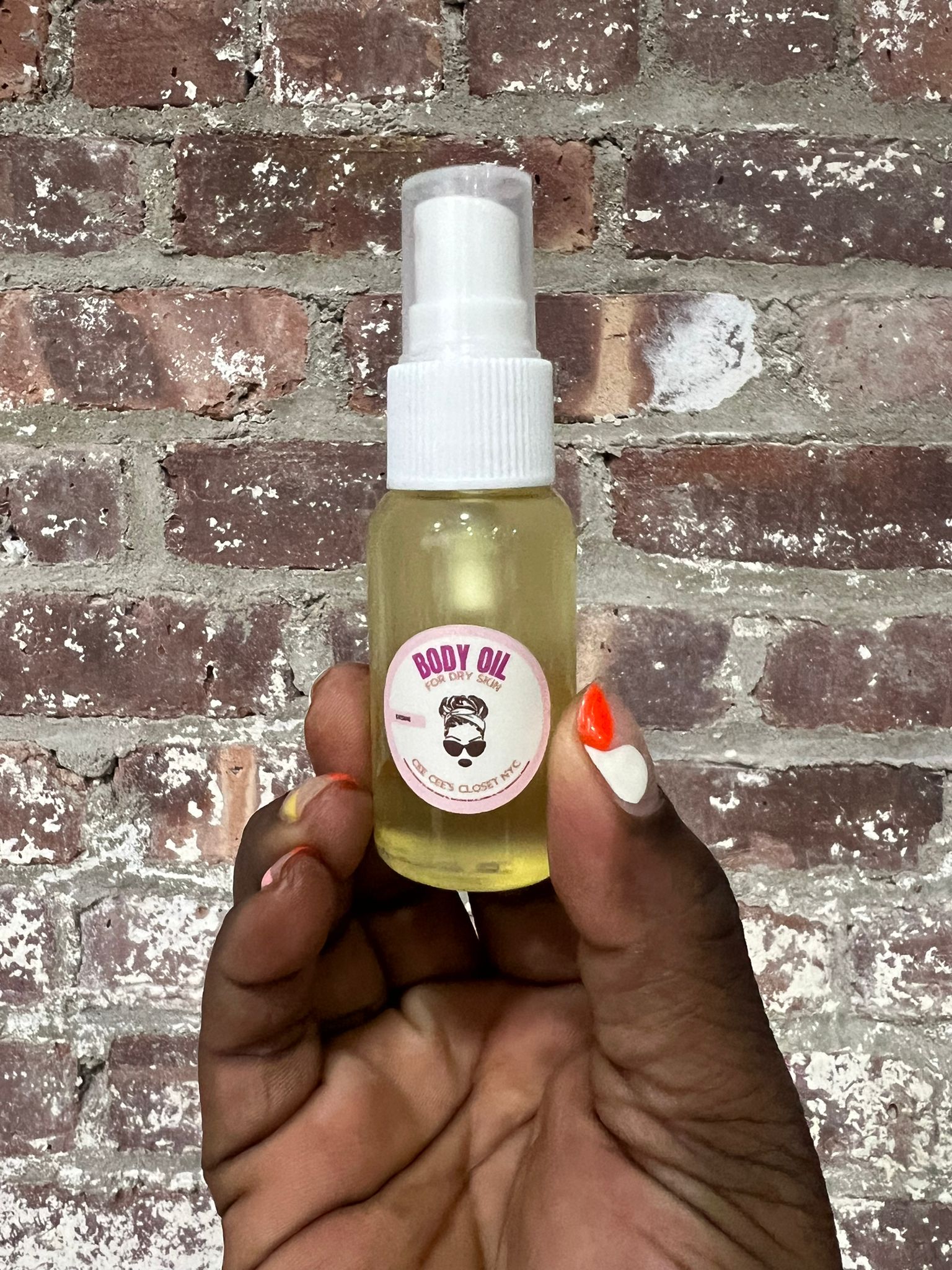 Spray 1oz Scented Dry Body Oil