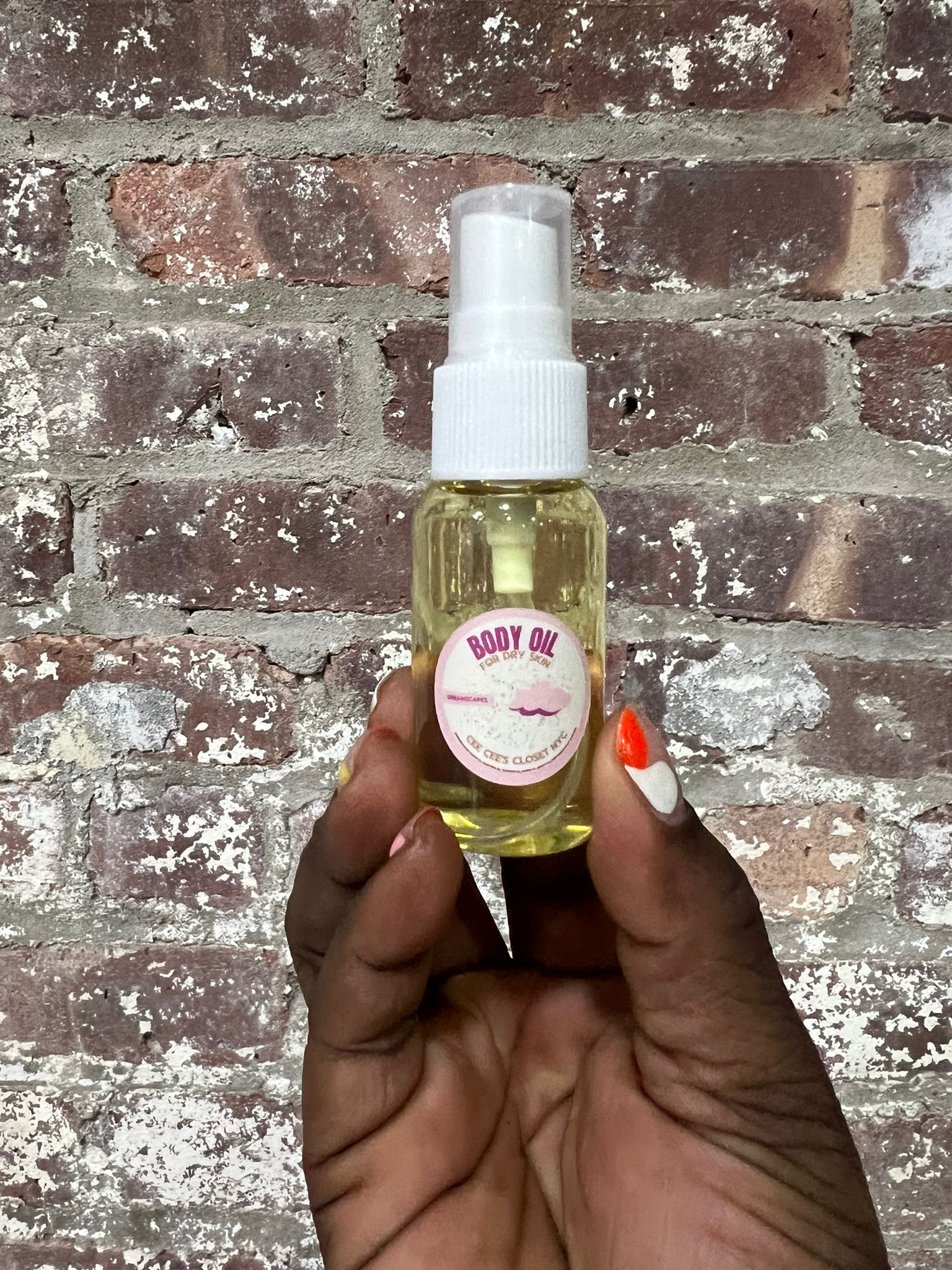 Spray 1oz Scented Dry Body Oil
