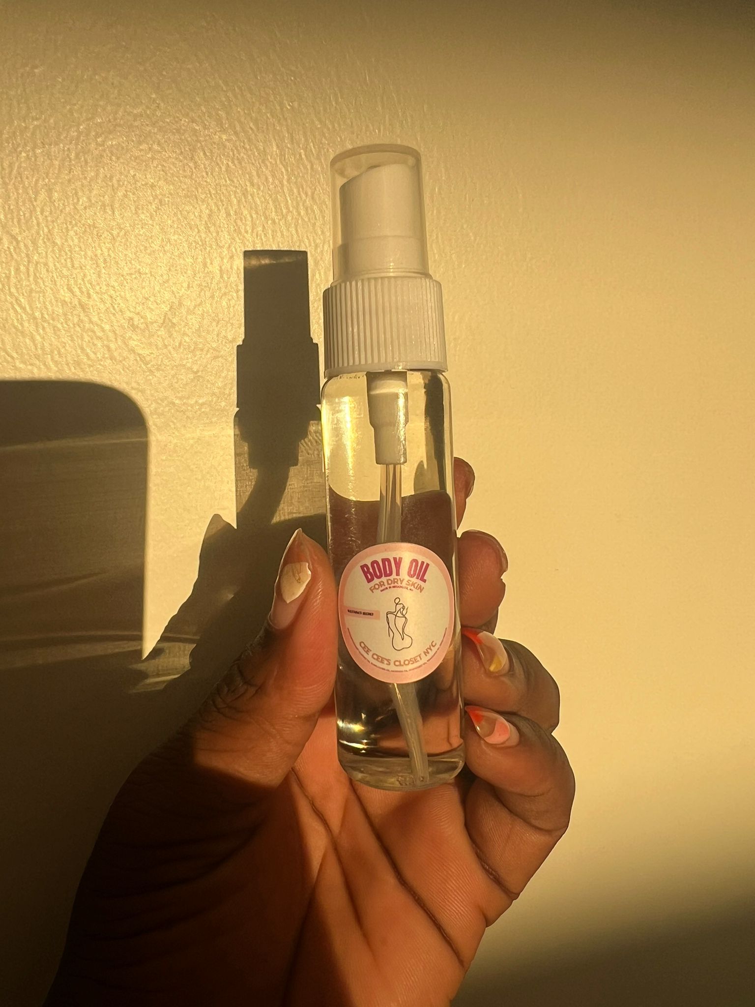 Spray 1oz Scented Dry Body Oil