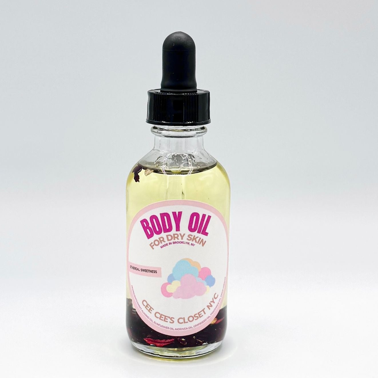Ethereal Sweetness Scented Dry Body Oil