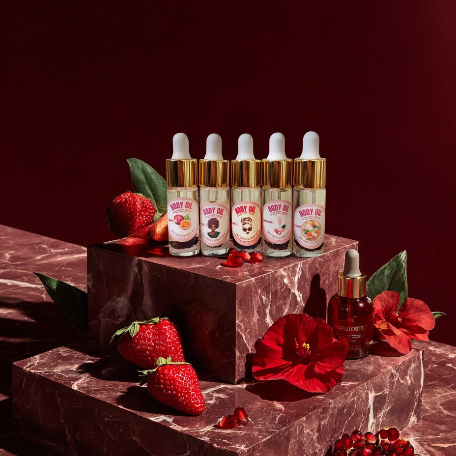 Scented Dry Body Oil Bundles – Cee Cee's Closet NYC