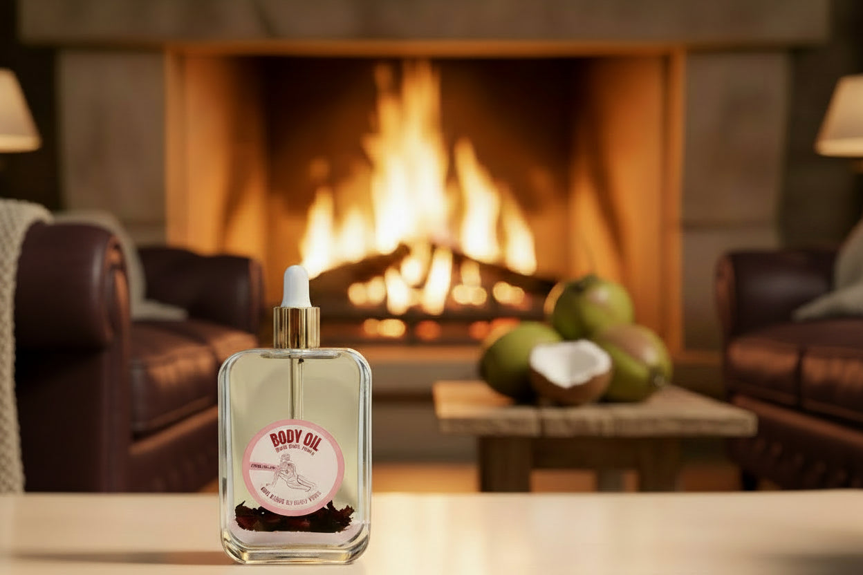 Coconut Leather Dry Body Oil