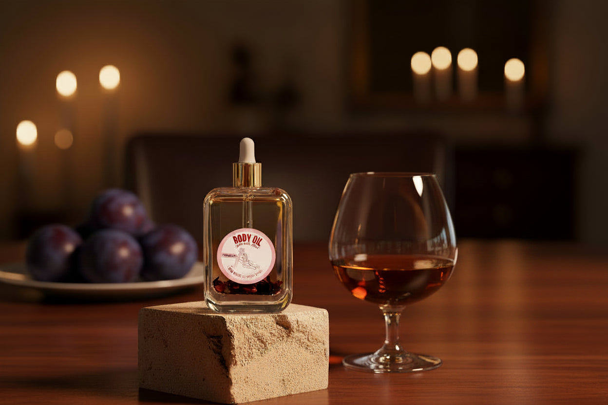 Plumming the Depths Shimmer Dry Body Oil