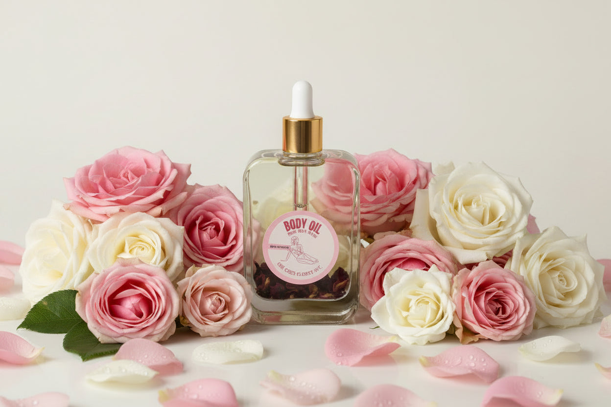 Rose Milk Musk Dry Oil