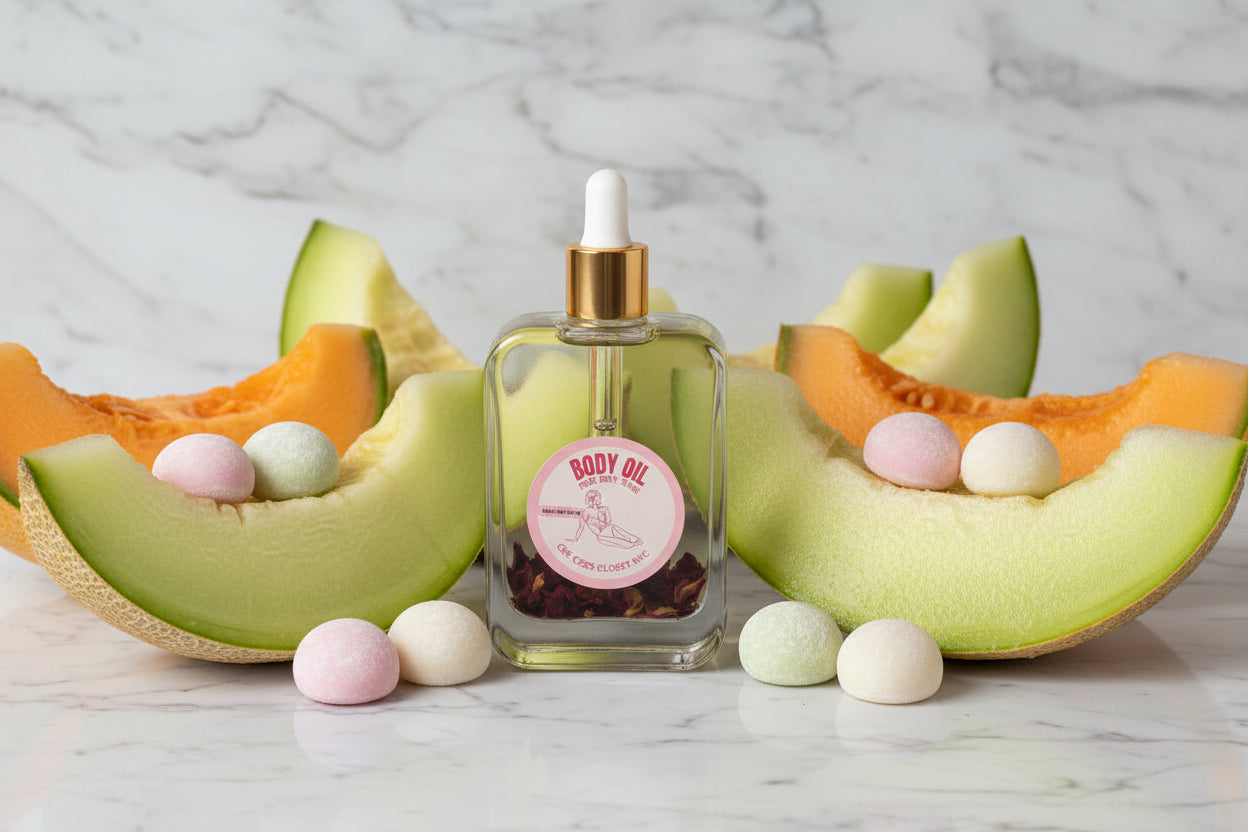Melon Mochi Dry Oil