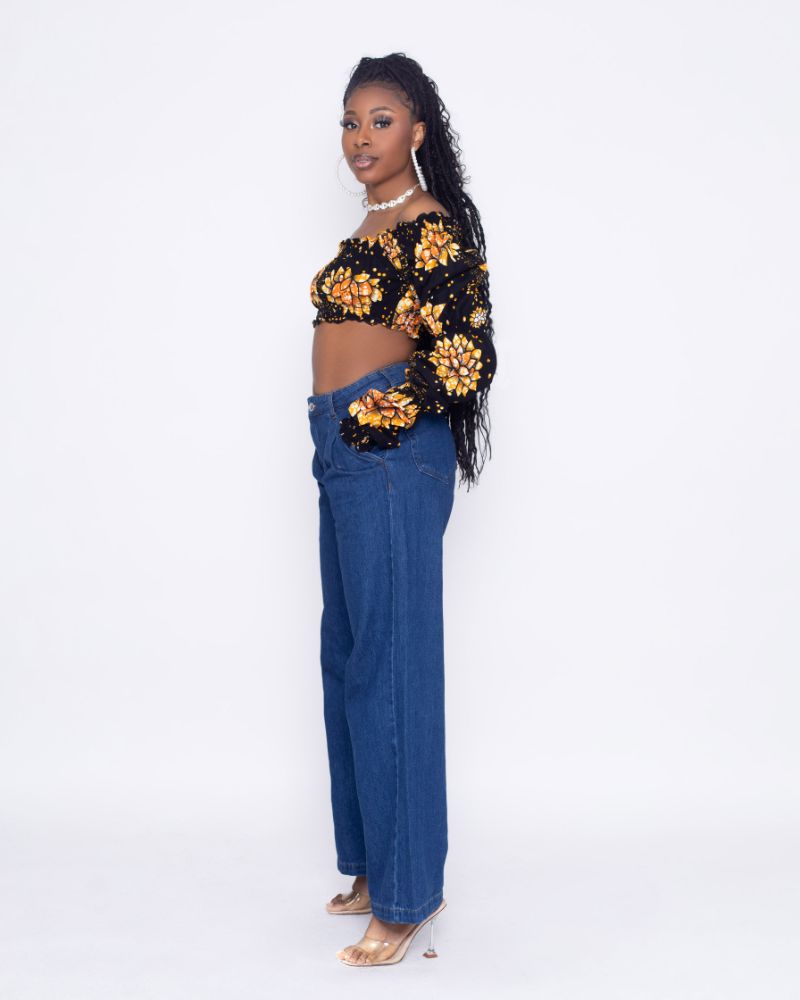 Alheri Long Sleeve Crop