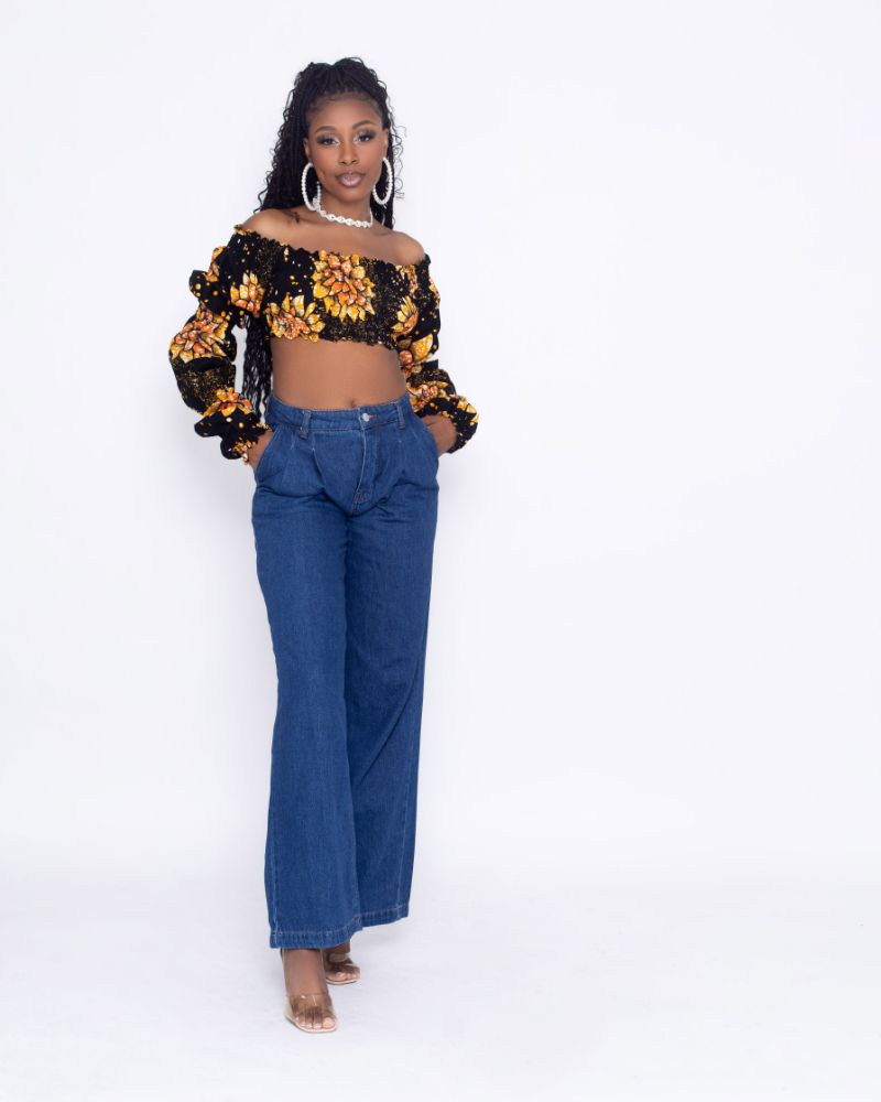 Alheri Long Sleeve Crop