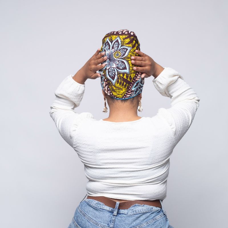 Mikaili Silk Lined Headwrap - Headwraps