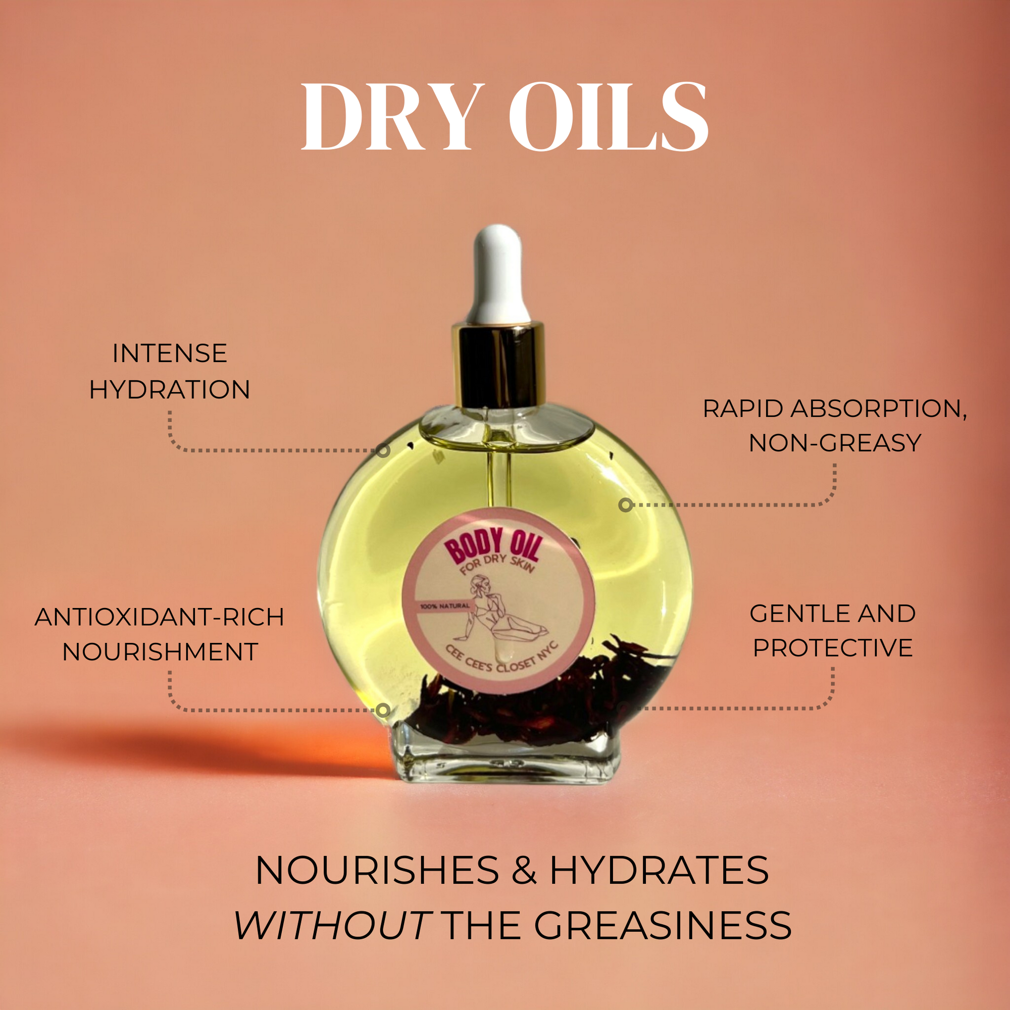 Scented Dry Body Oil