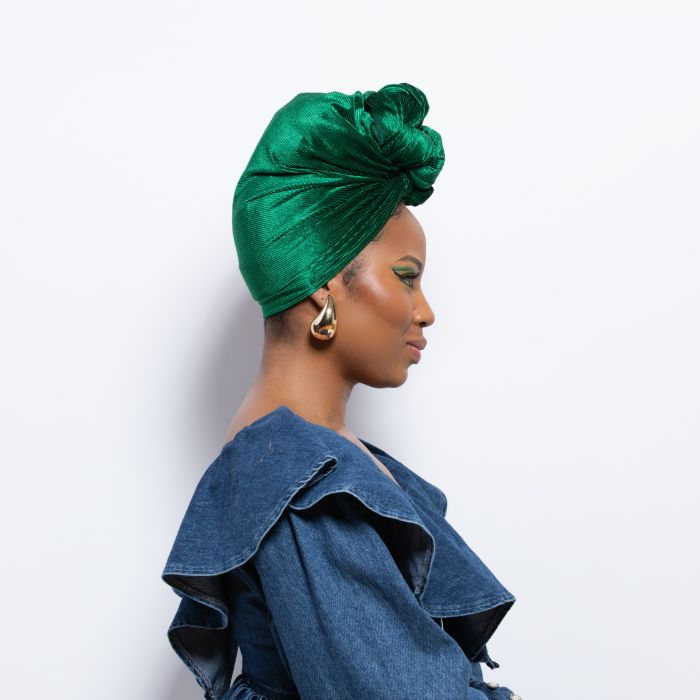 Small Ribbed Velvet Headwrap