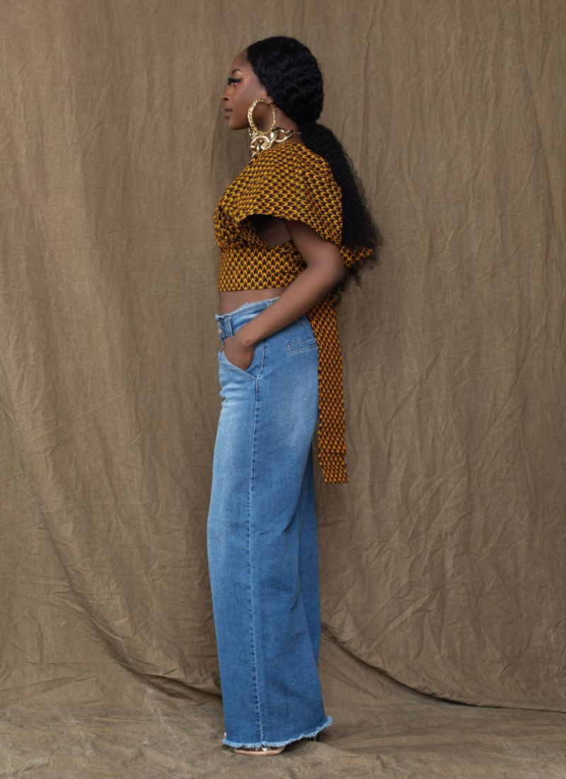 Feza Art Gallery Crop Top
