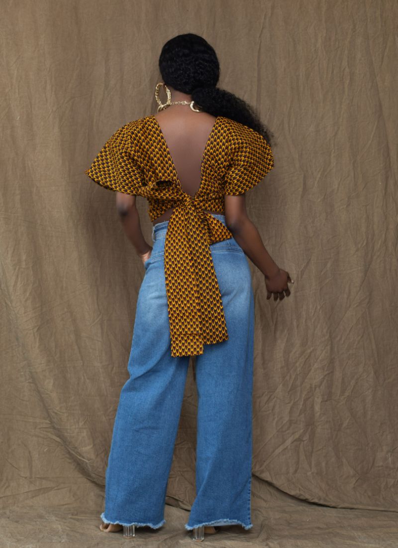 Feza Art Gallery Crop Top