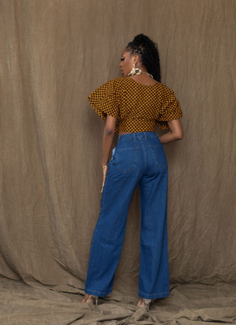 Feza Art Gallery Crop Top