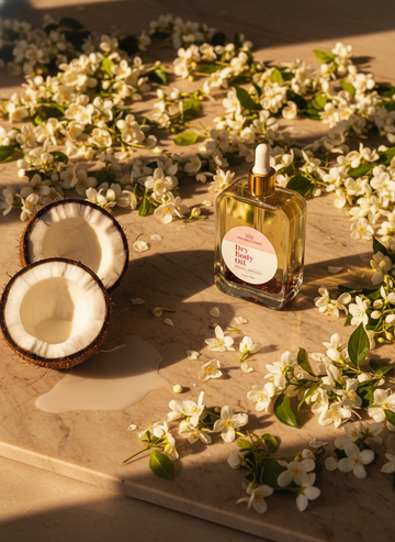 【cocoa】Oil Mist & Cleansing Oil セット Cocoa Moringa Scented Dry Body Oil – Cee Cee's Closet NYC