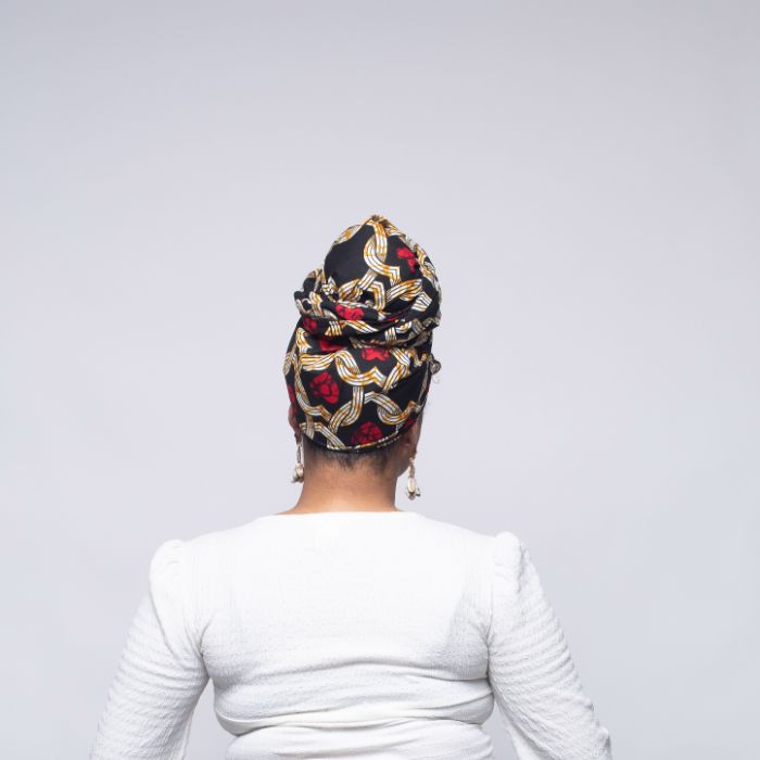 Izara Silk Lined Headwrap - Head Wraps