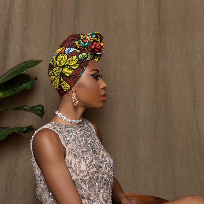 Kadia Silk Lined Headwrap - Head Wraps