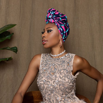 Kave Silk Lined Headwrap - Headwraps