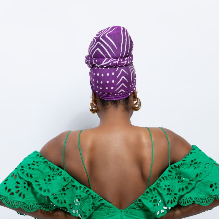 Printed Jersey Headwrap