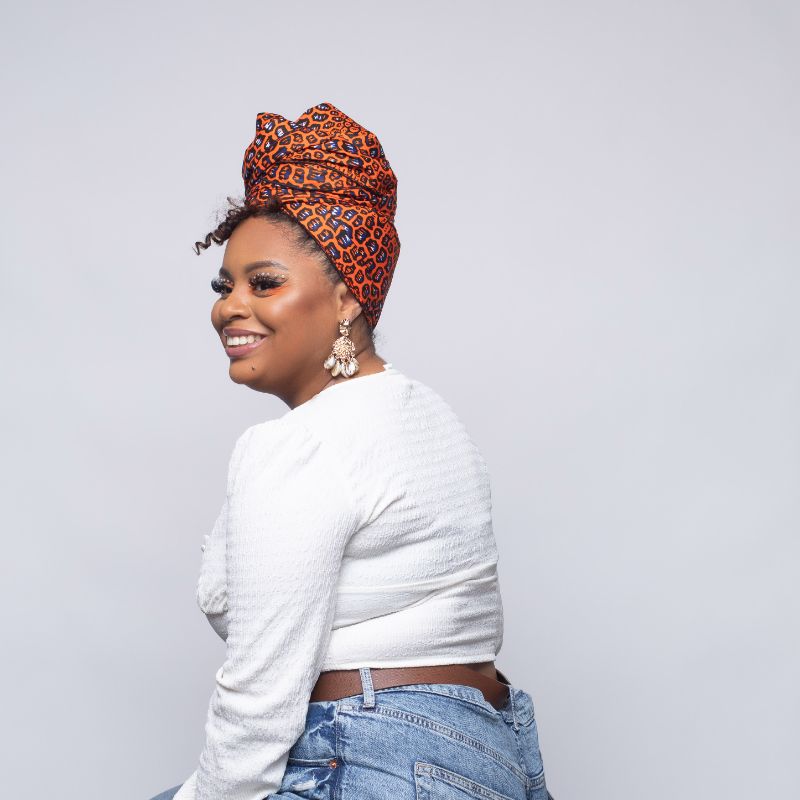 Tarisai Silk Lined  Headwrap - Head Wraps