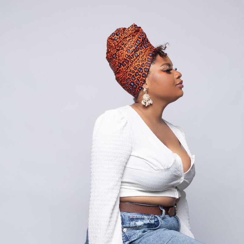 Tarisai Silk Lined  Headwrap - Head Wraps