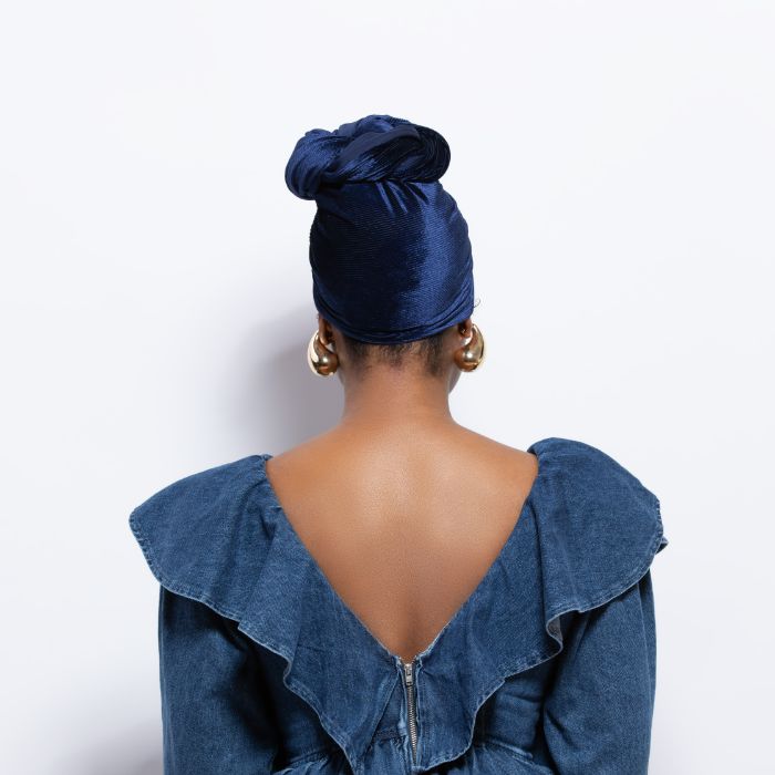 Small Ribbed Velvet Headwrap