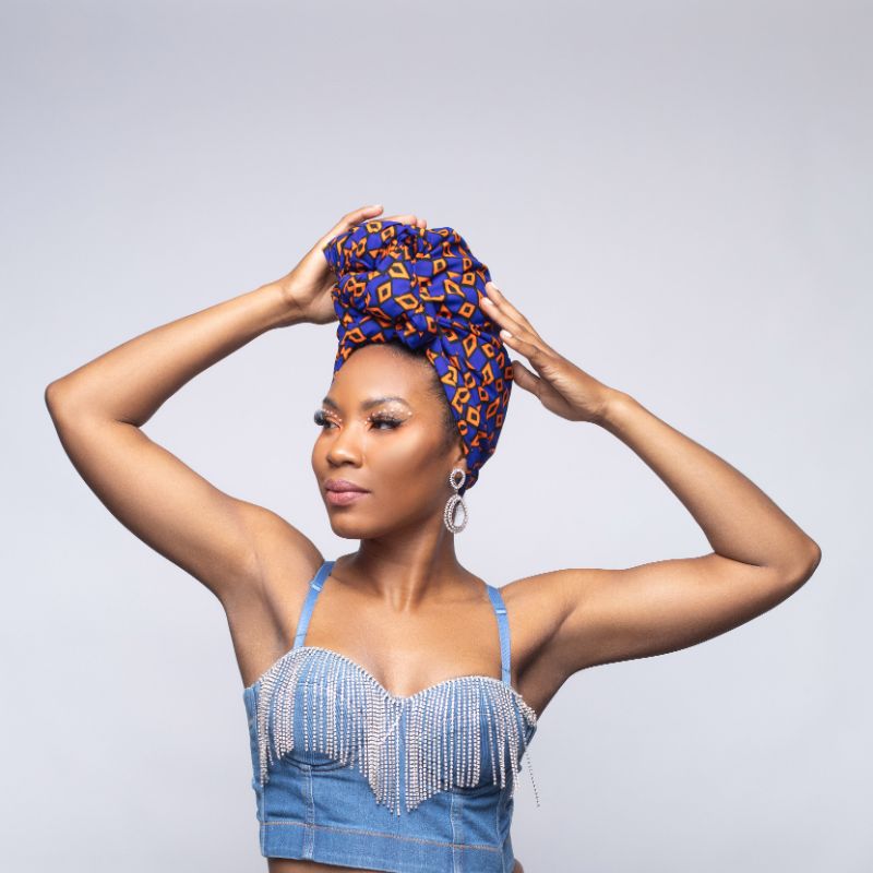 Njema Silk Lined Headwrap - Headwraps