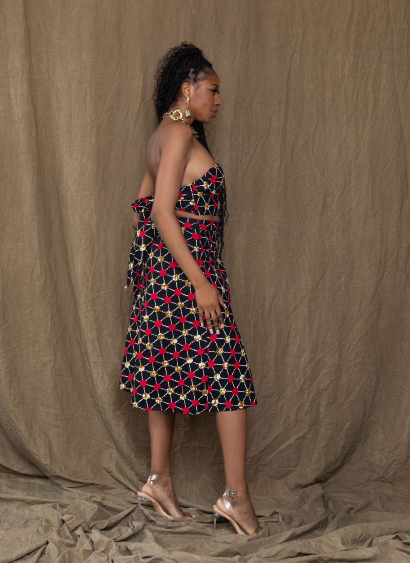 Oluyomi Tie Back Bandeau